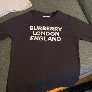 Black Burberry shirt